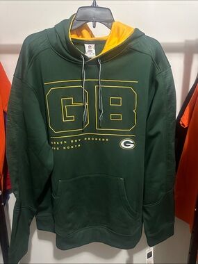 NFL Green & Yellow GB Pullover Hoodie